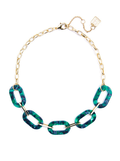 Tortoise Luxe Links Necklace