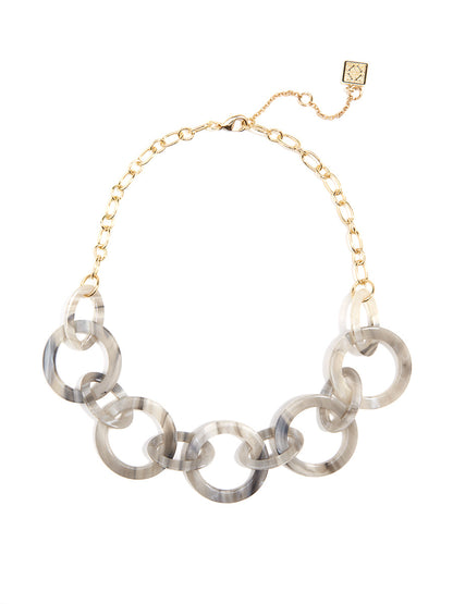 Tortoise Loops Collar Necklace