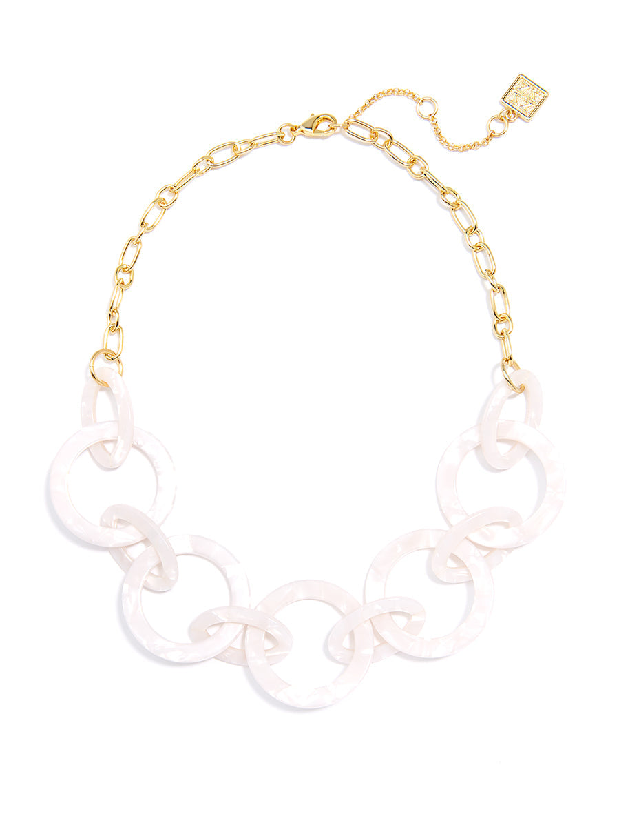 Tortoise Loops Collar Necklace