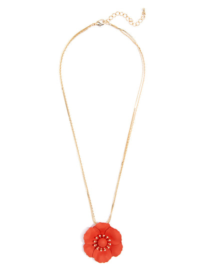 Poppy Pendant Necklace