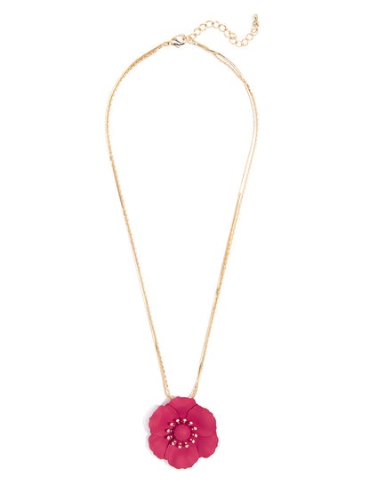 Poppy Pendant Necklace