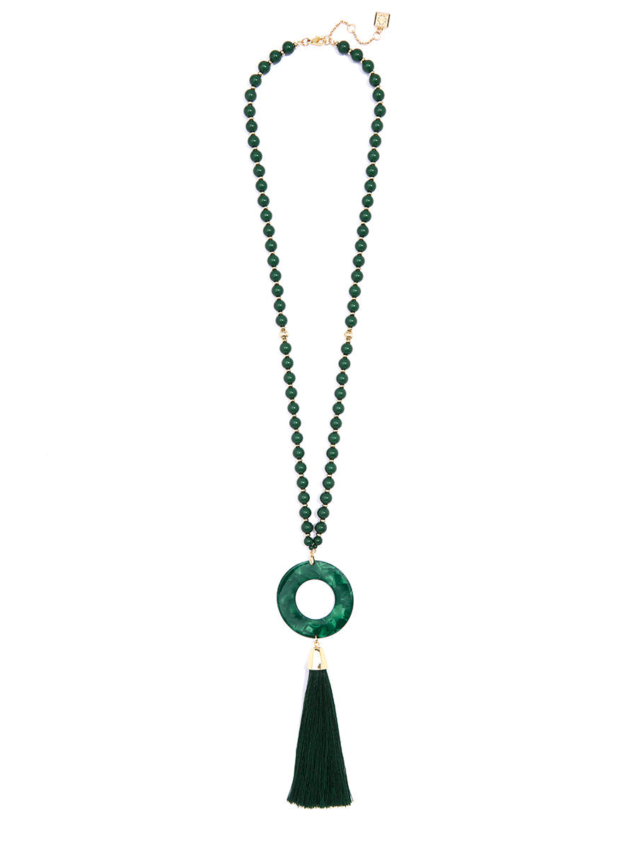 On The Move Tassel Necklace