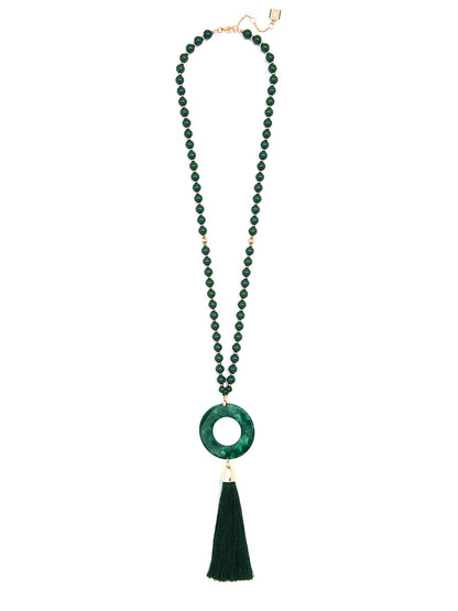 On The Move Tassel Necklace