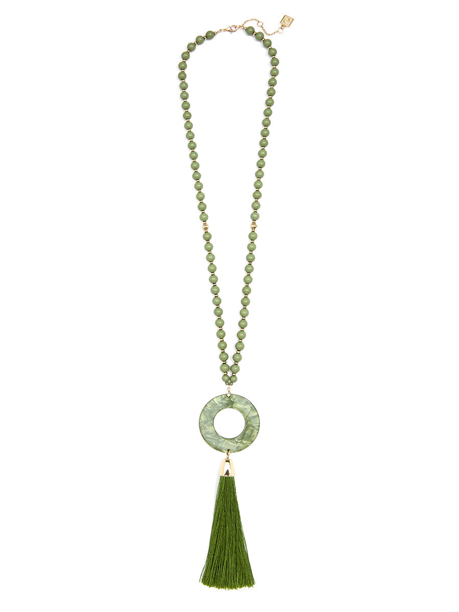 On The Move Tassel Necklace