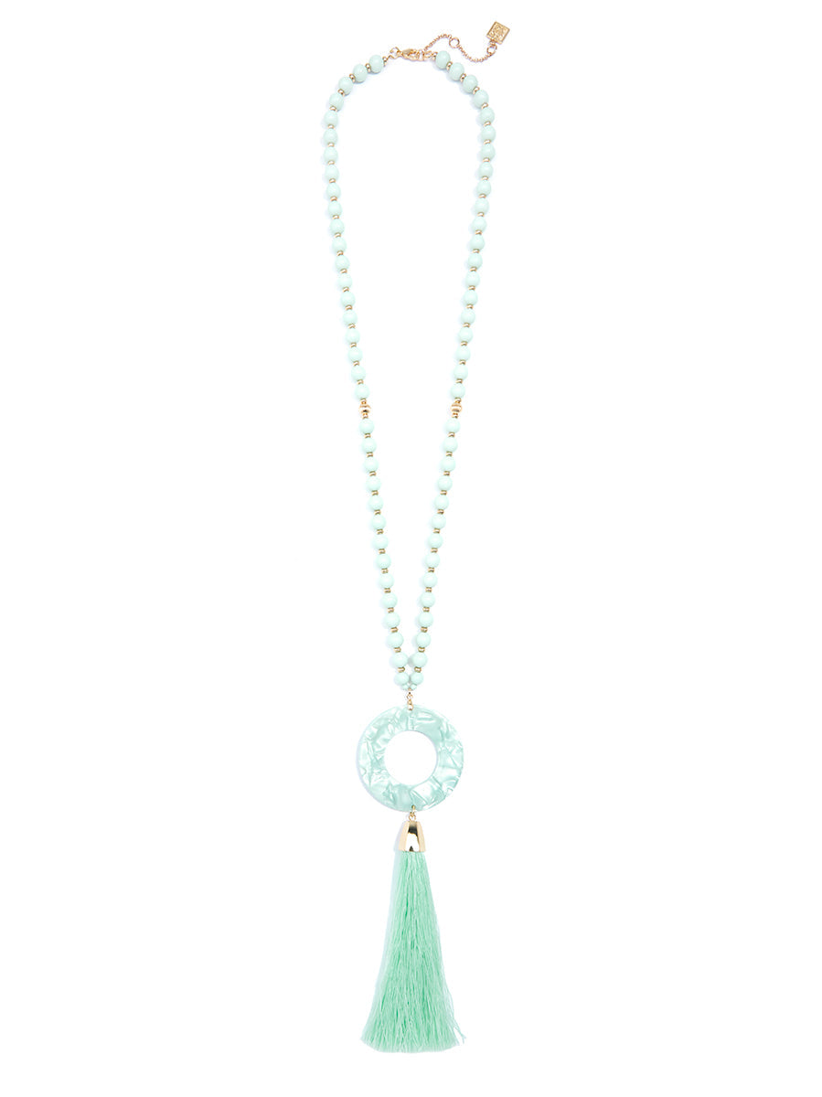 On The Move Tassel Necklace
