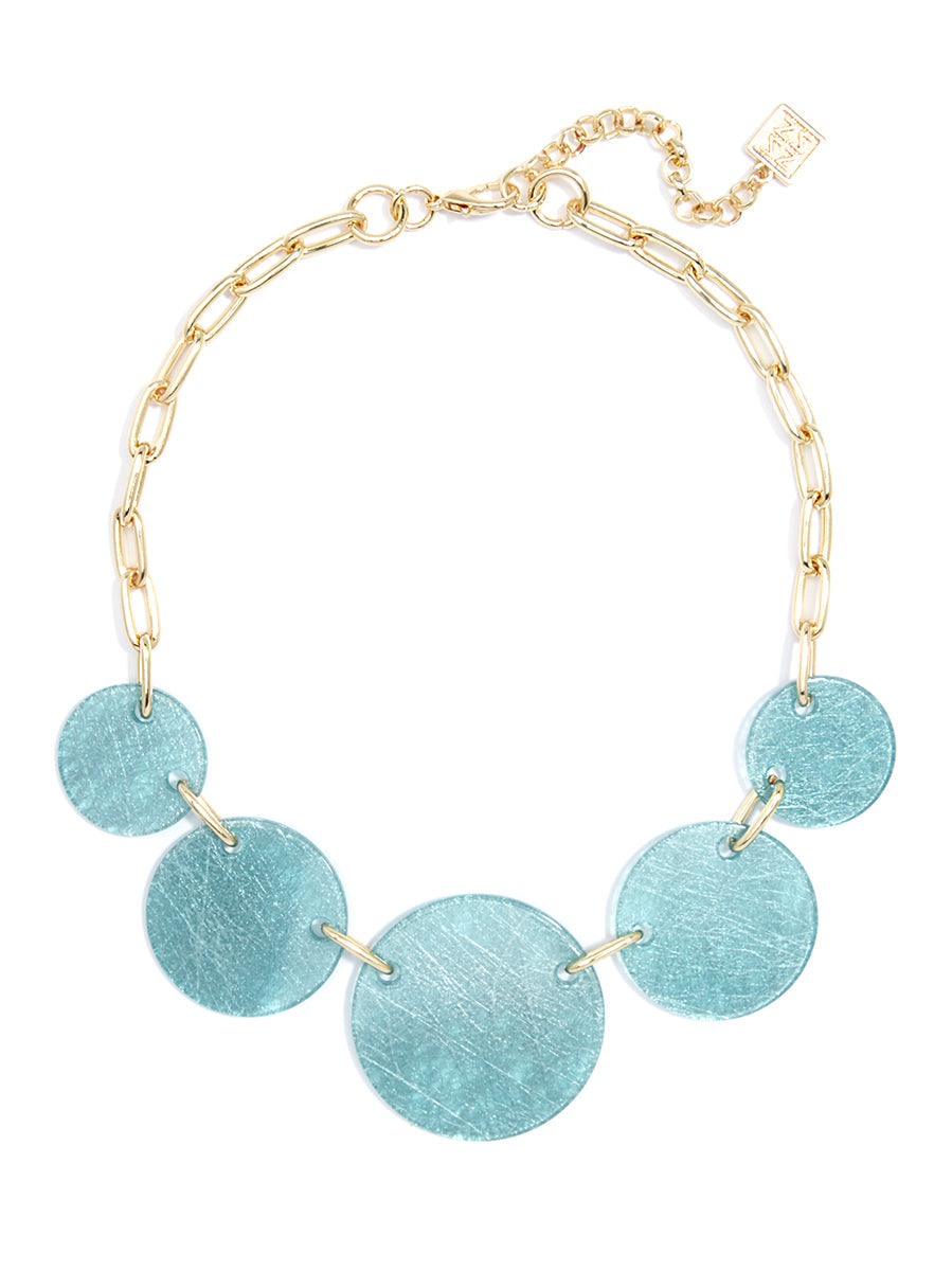 Static Silk Collar Necklace