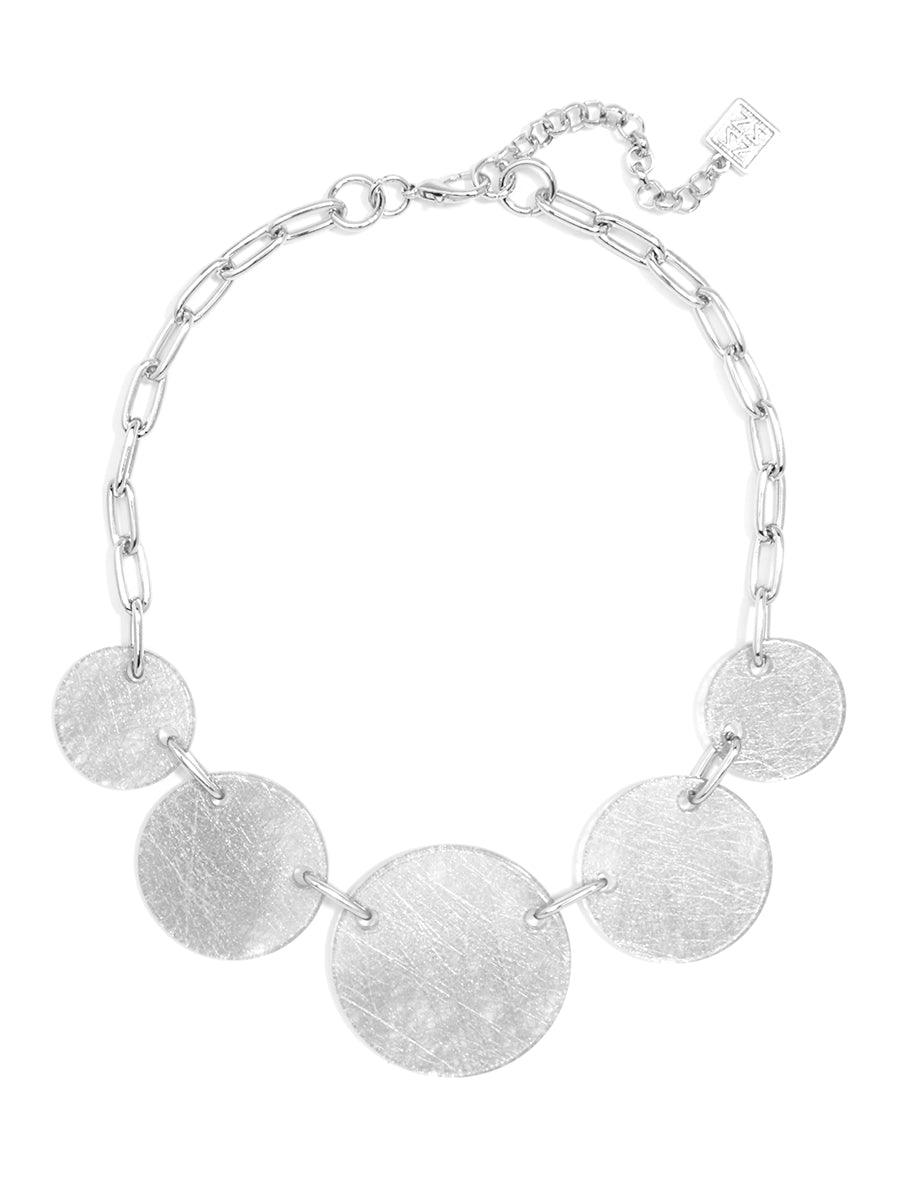 Static Silk Collar Necklace