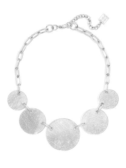 Static Silk Collar Necklace