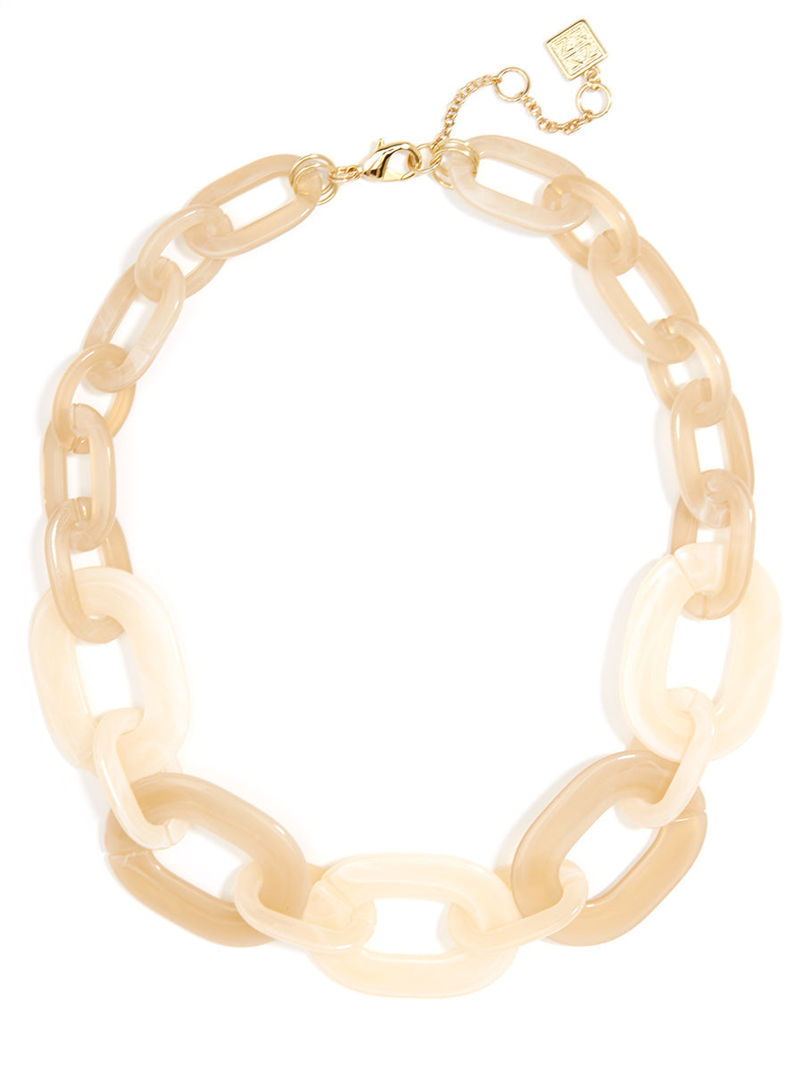 Marbled Moment Collar Necklace
