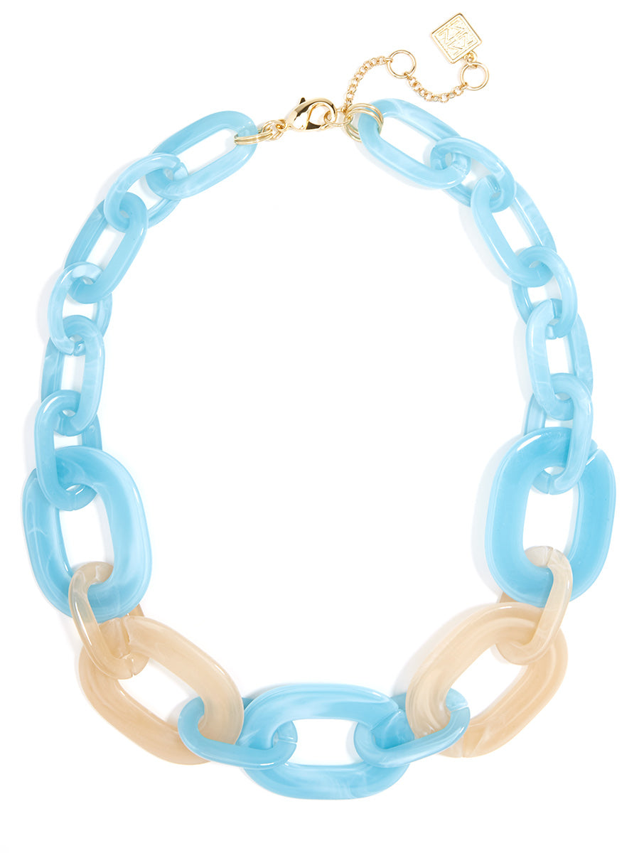 Marbled Moment Collar Necklace