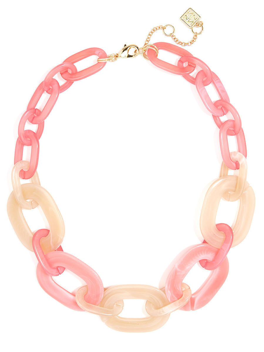 Marbled Moment Collar Necklace