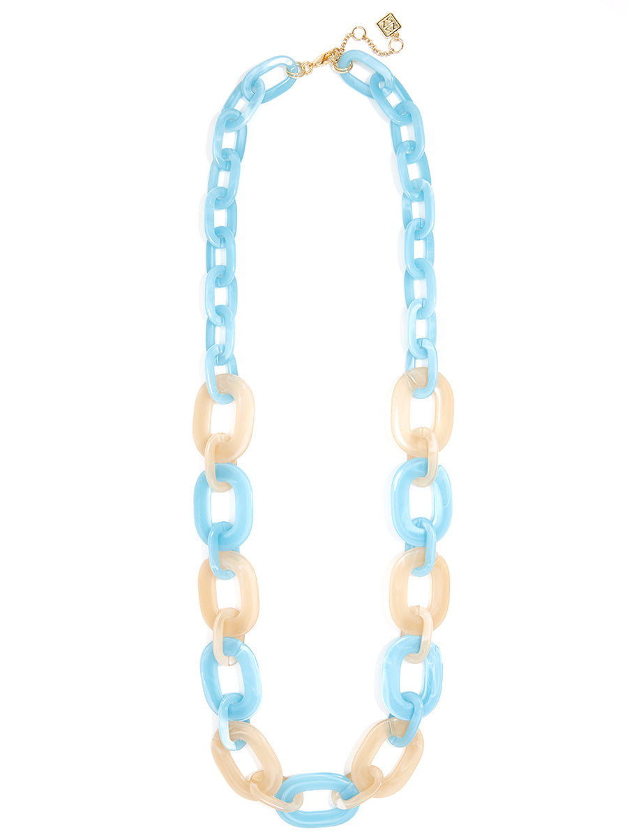 Marbled Moment Long Necklace