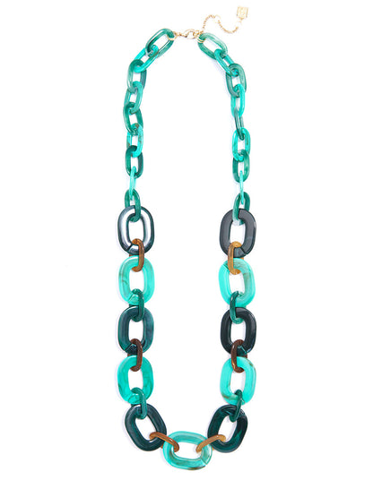Marbled Moment Long Necklace