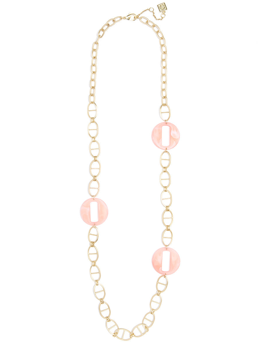 Cloud Links and Mariner Chain Long Necklace