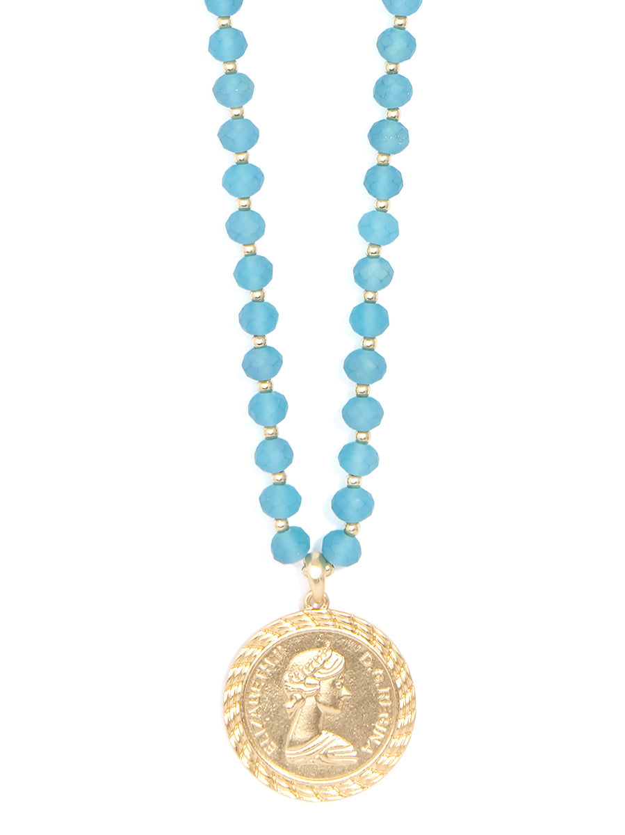 In the Tropics Long Pendant Necklace