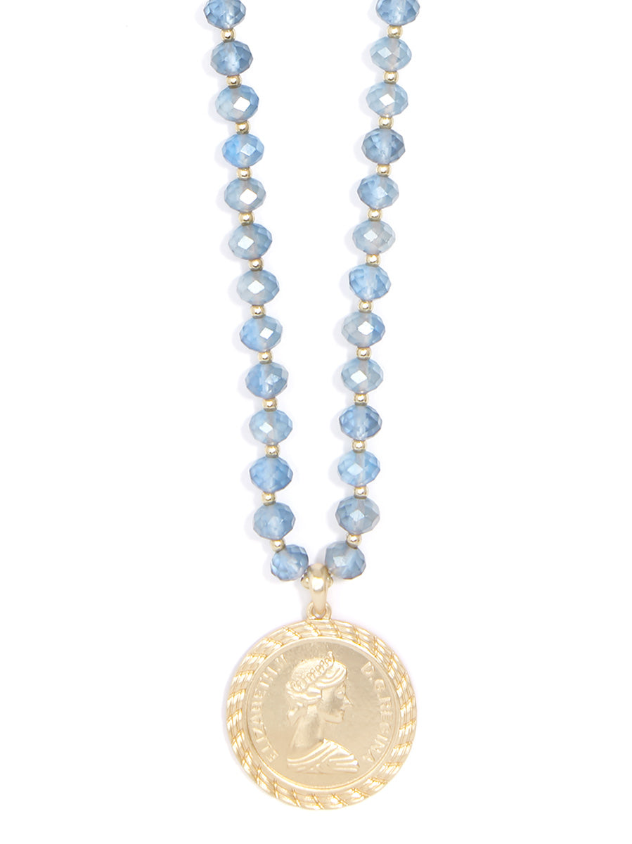 In the Tropics Long Pendant Necklace