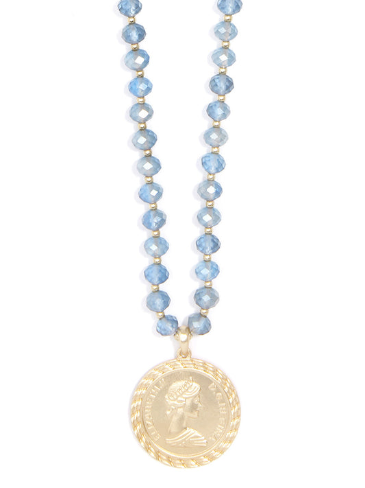 In the Tropics Long Pendant Necklace