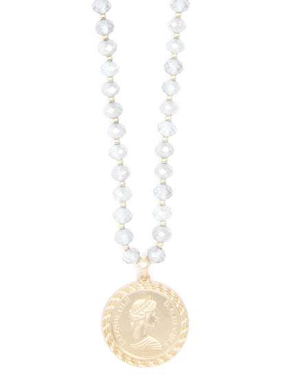 In the Tropics Long Pendant Necklace
