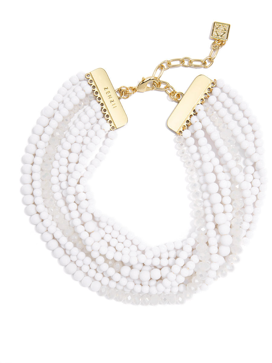 On the Horizon Beaded Collar Necklace