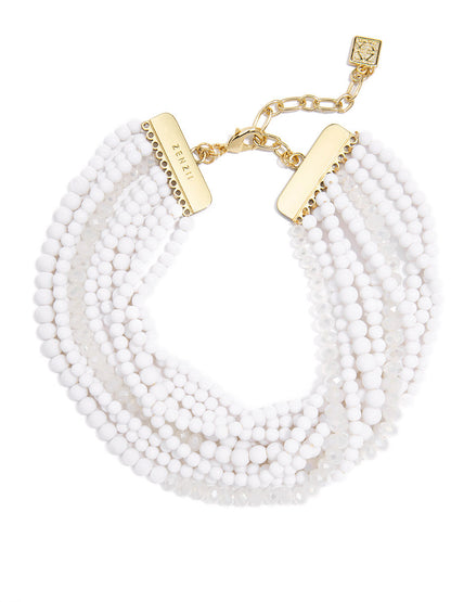 On the Horizon Beaded Collar Necklace