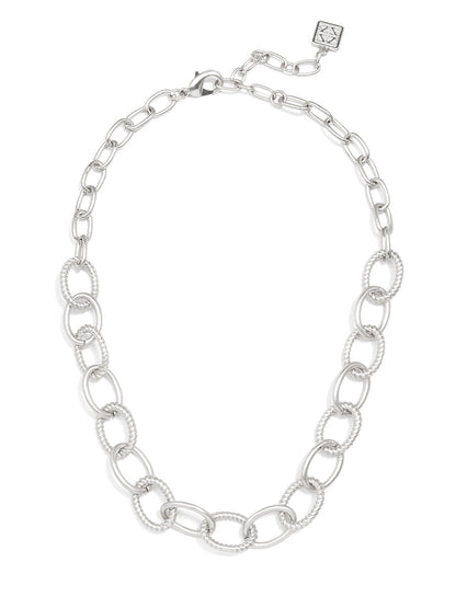 Venus Matte Oval Links Necklace