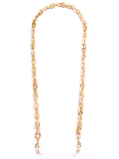 Marbled Resin Convertible Mask Chain