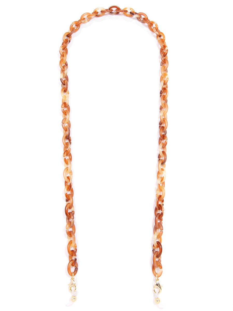 Marbled Resin Convertible Mask Chain