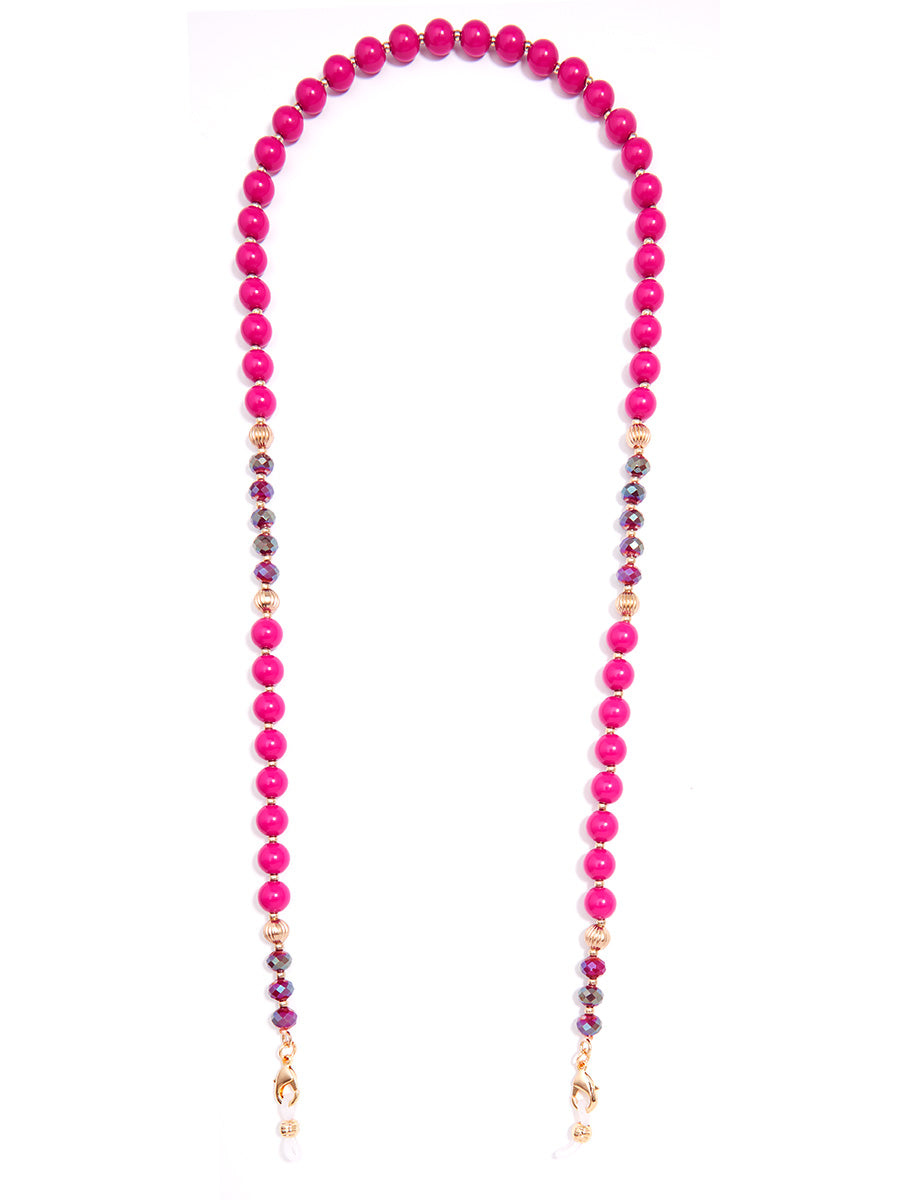 Colorful Beaded Convertible Mask Chain