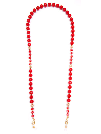 Colorful Beaded Convertible Mask Chain