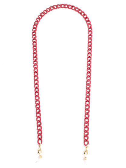 Painted Metal Convertable Mask Chain