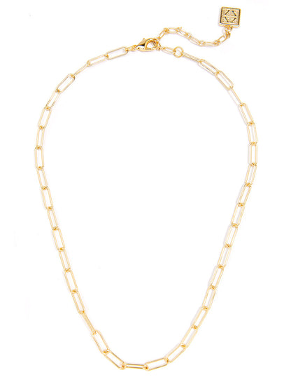 Margot Paperclip Link Long Necklace