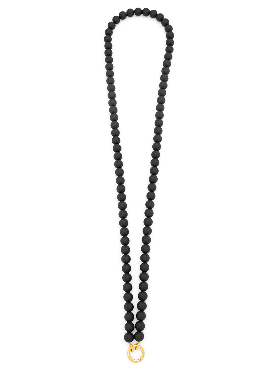 Matte Resin Beaded Crossbody Phone Lanyard