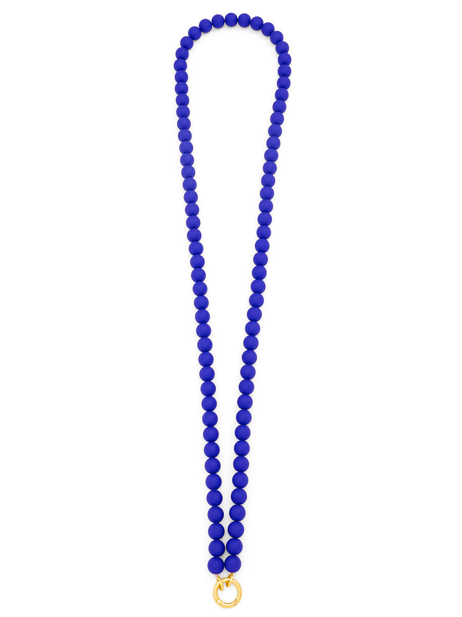 Matte Resin Beaded Crossbody Phone Lanyard
