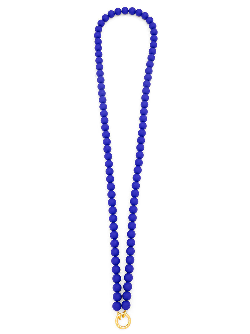 Matte Resin Beaded Crossbody Phone Lanyard
