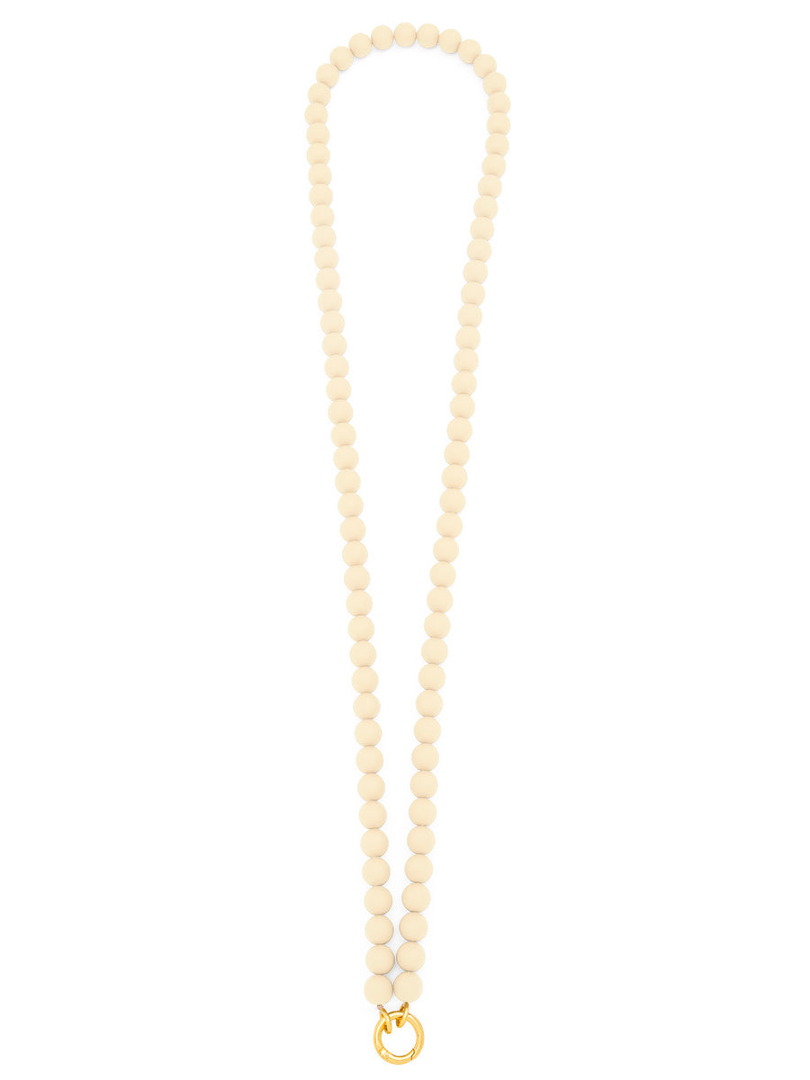 Matte Resin Beaded Crossbody Phone Lanyard