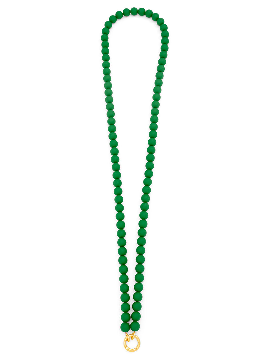 Matte Resin Beaded Crossbody Phone Lanyard