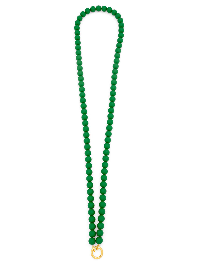 Matte Resin Beaded Crossbody Phone Lanyard