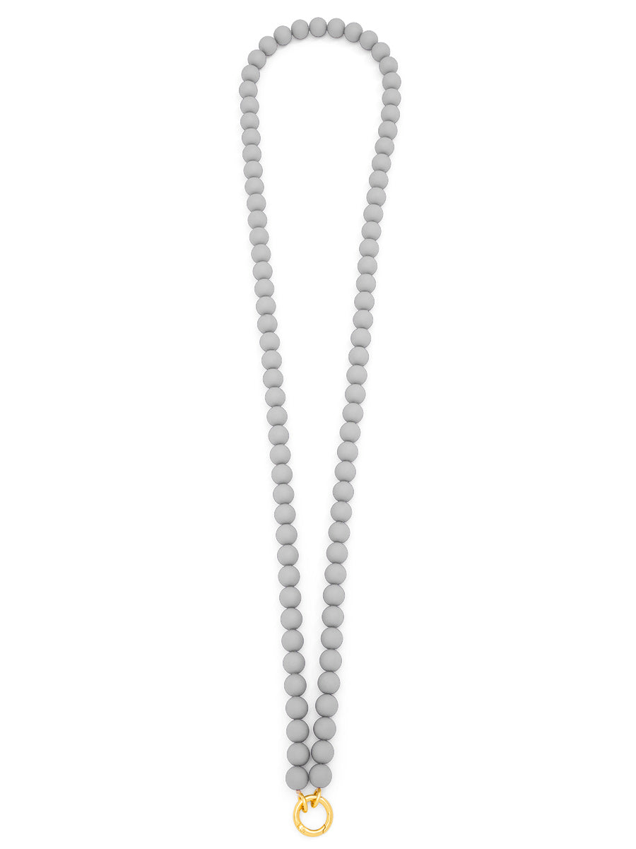 Matte Resin Beaded Crossbody Phone Lanyard