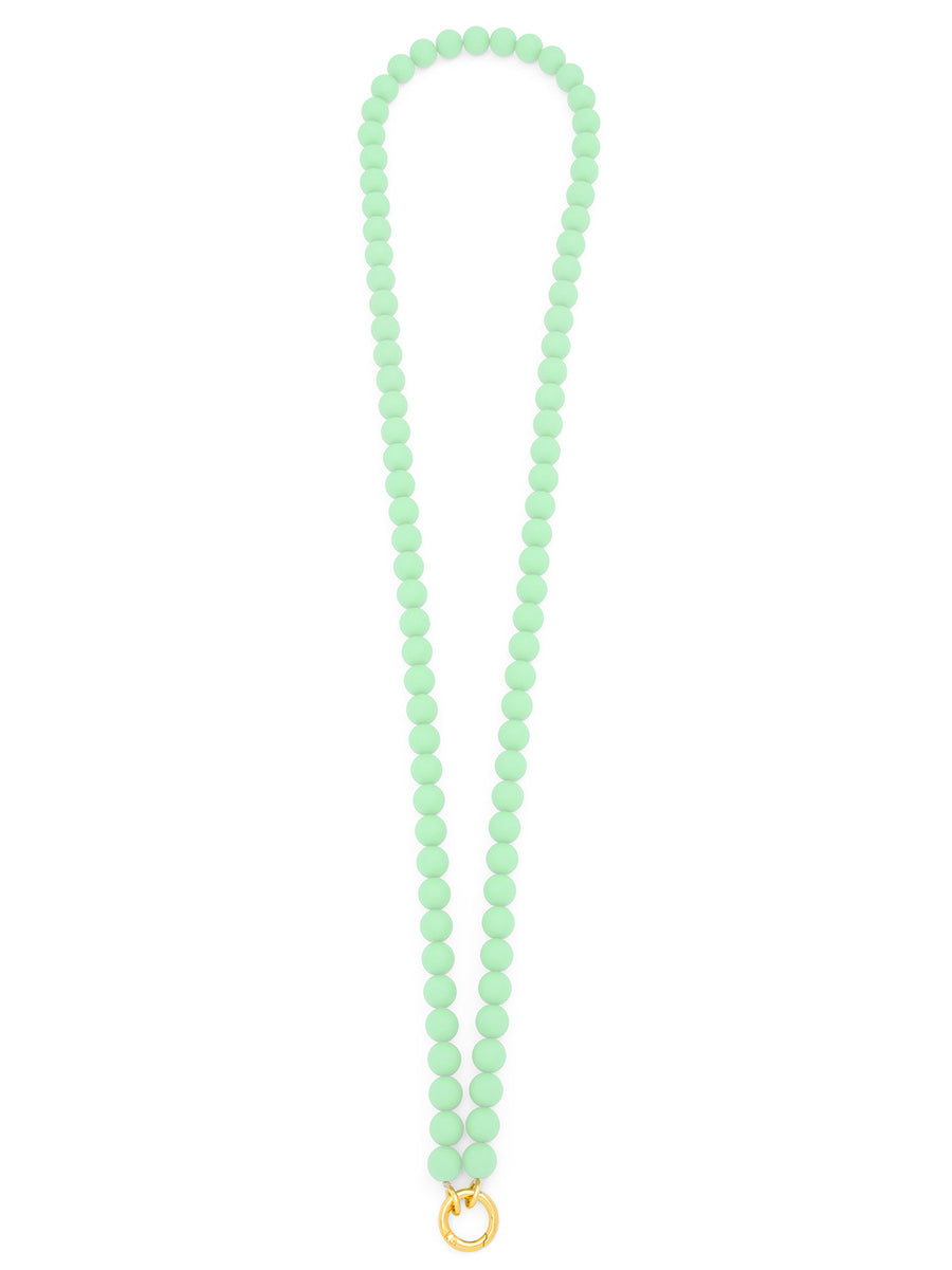 Matte Resin Beaded Crossbody Phone Lanyard