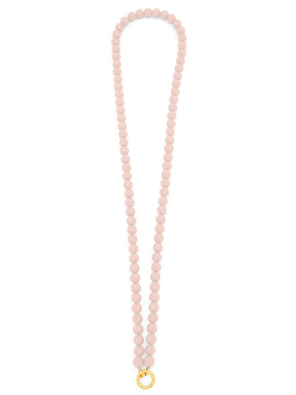 Matte Resin Beaded Crossbody Phone Lanyard