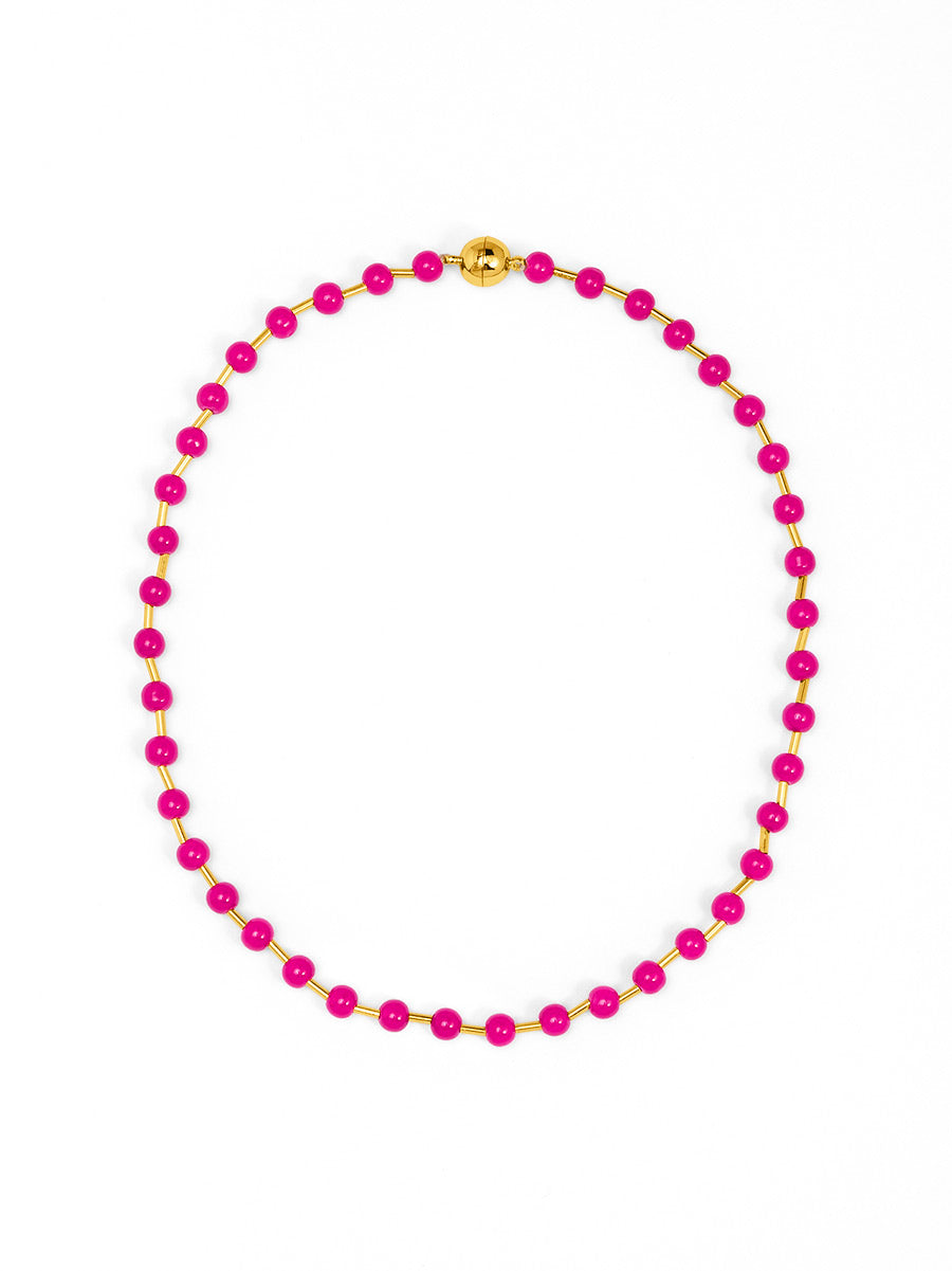 Poppy Magnet Short Necklace