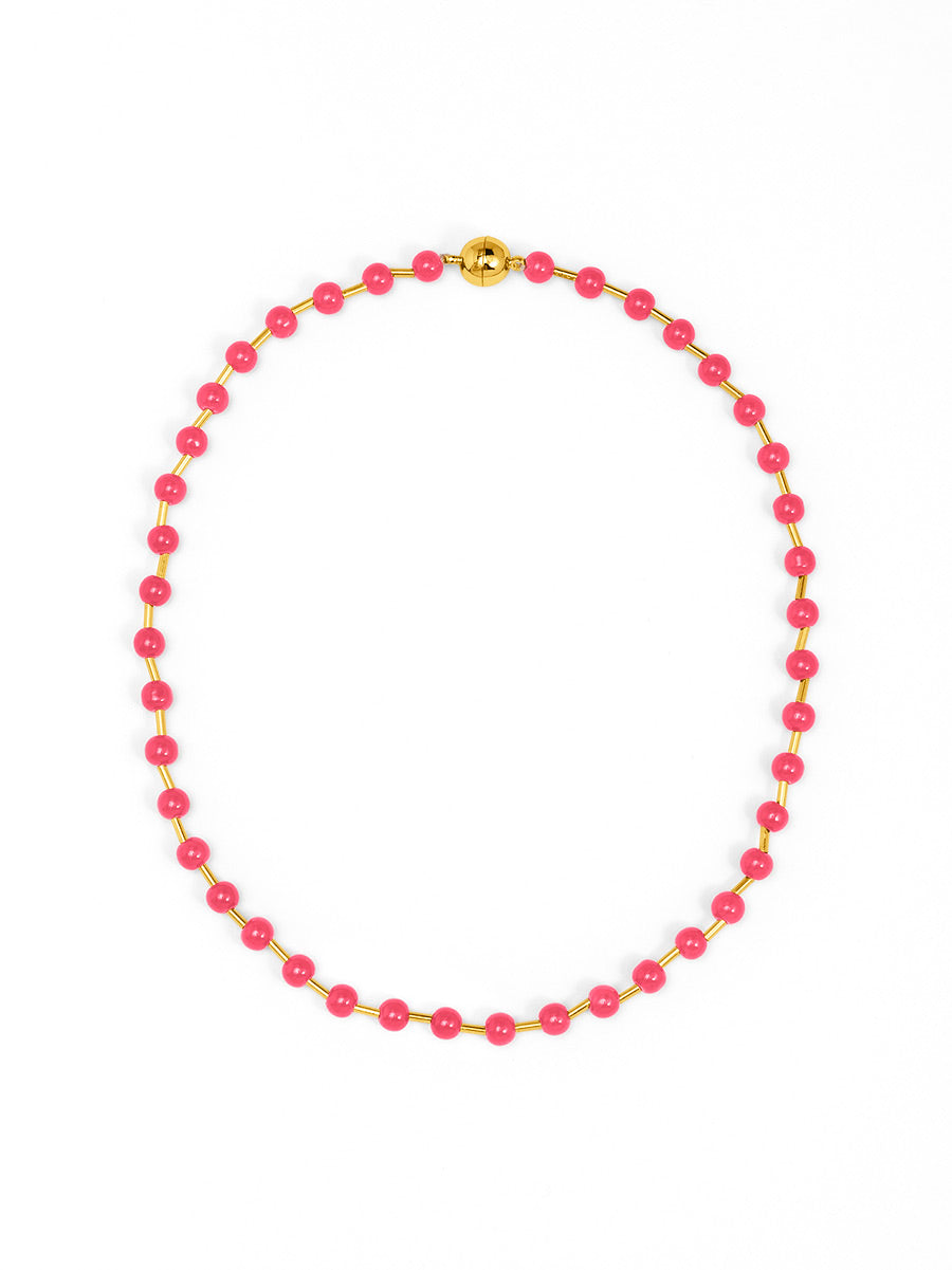Poppy Magnet Short Necklace