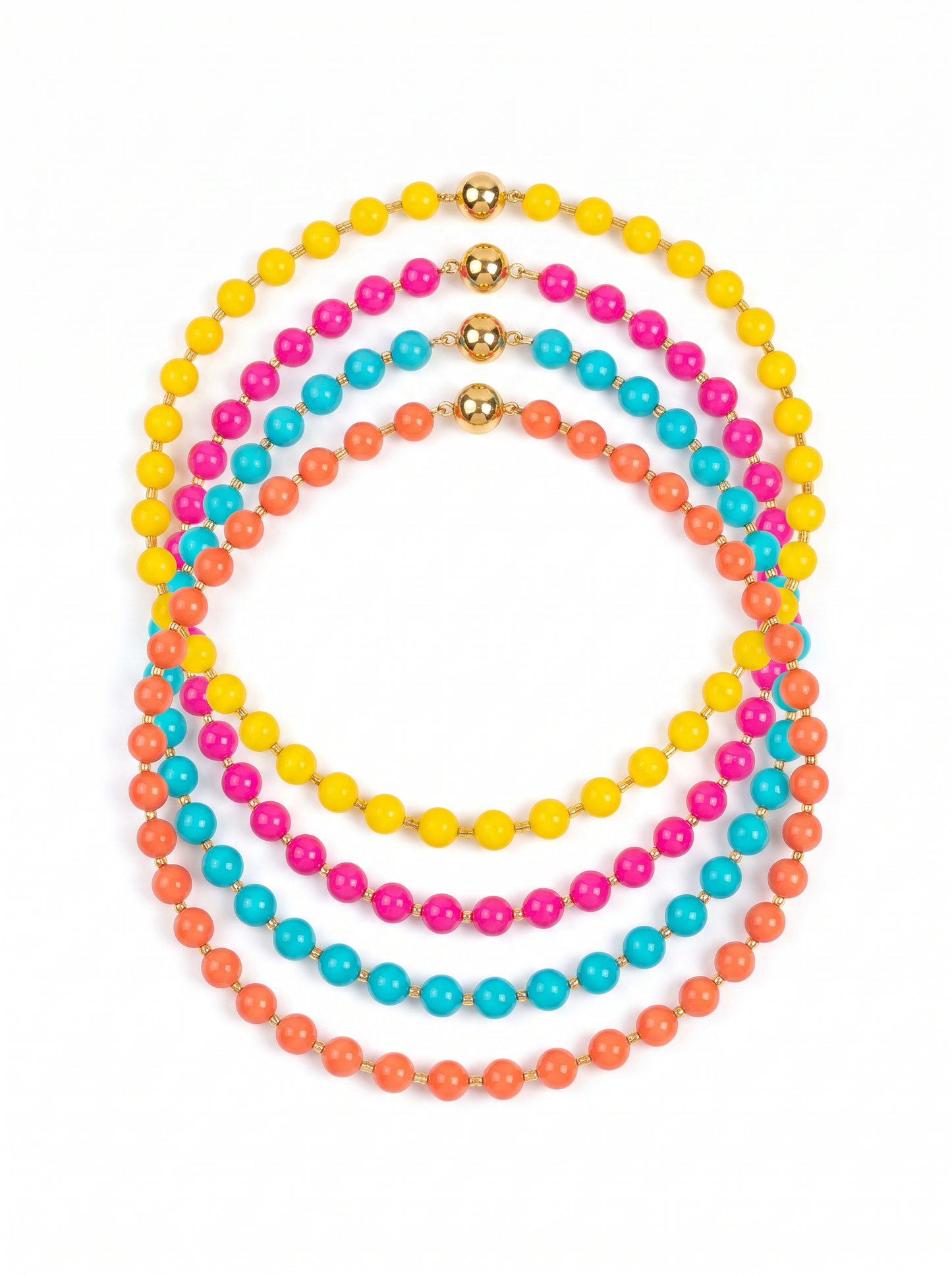Poppy Magnet Short Necklace