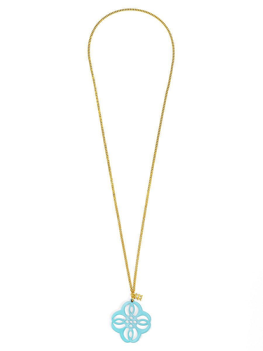 Mandala Pendant Long Necklace