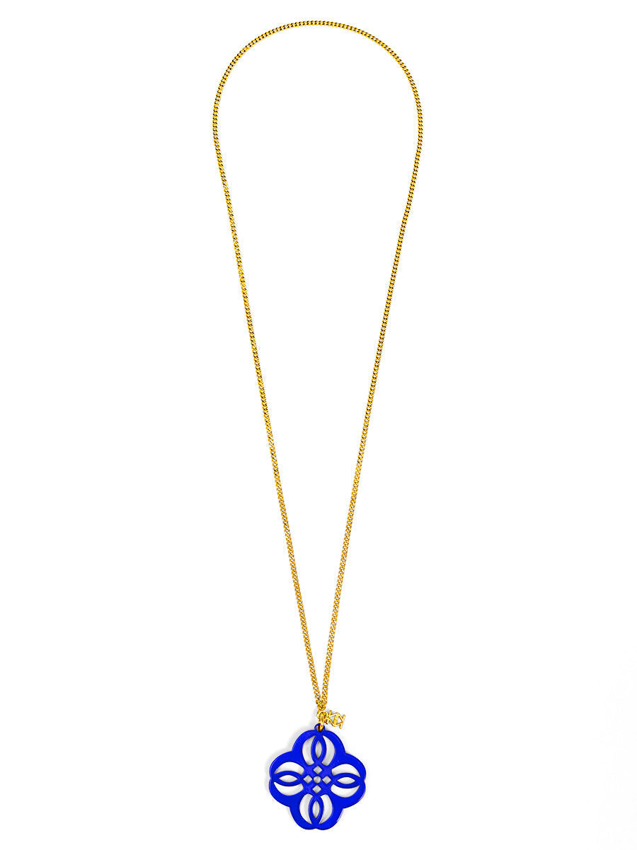 Mandala Pendant Long Necklace