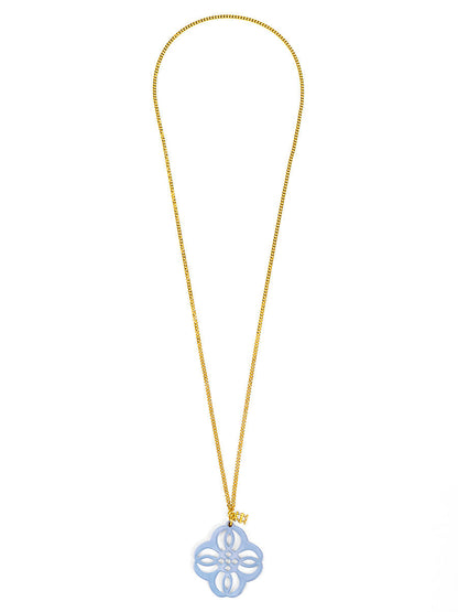 Mandala Pendant Long Necklace
