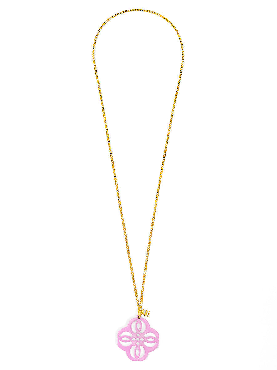 Mandala Pendant Long Necklace
