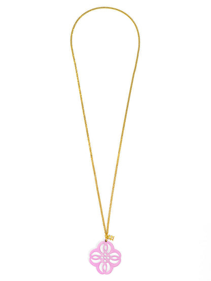 Mandala Pendant Long Necklace