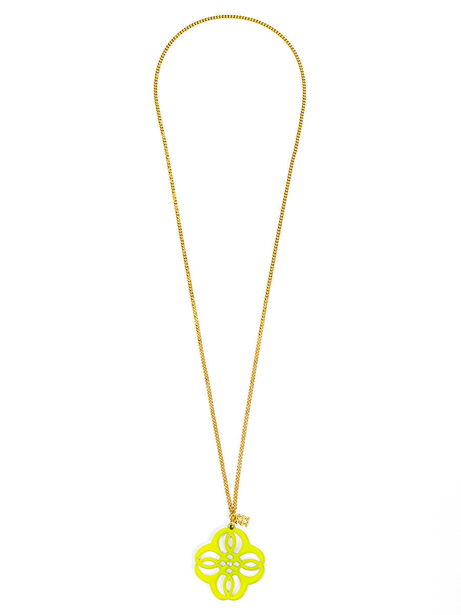 Mandala Pendant Long Necklace