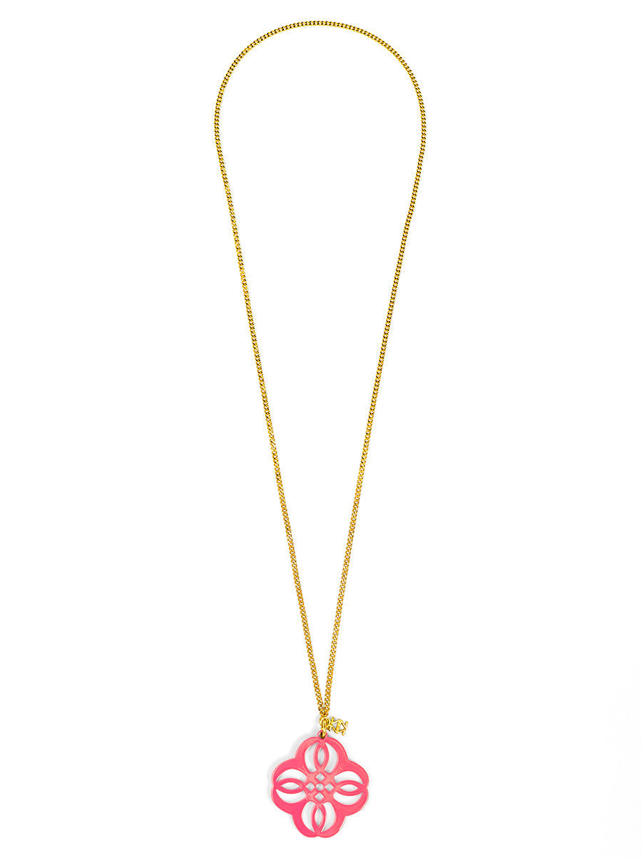Mandala Pendant Long Necklace